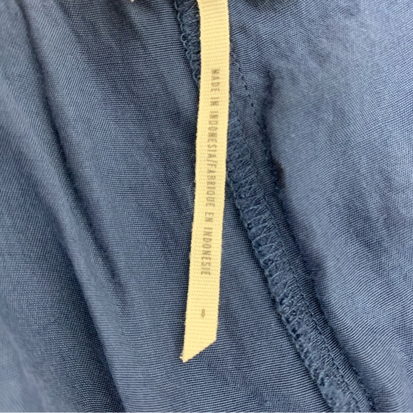 Free People Women’s Lost Temple High Rise Skort Shorts Navy Size 8 - Picture 10 of 13